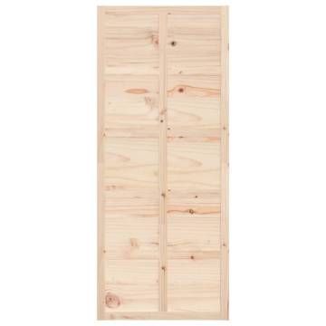 Barn Door 90x1.8x214 cm Solid Wood Pine