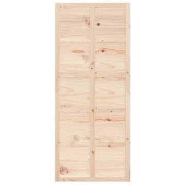 Barn Door 90x1.8x214 cm Solid Wood Pine