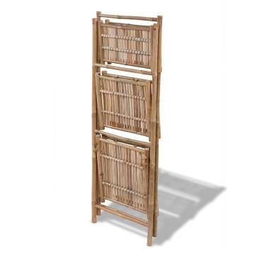 3-Tier Folding Bamboo Plant Rack