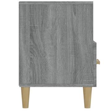 TV Cabinet Grey Sonoma 102x36x50 cm Engineered Wood