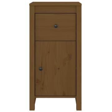 Sideboard Honey Brown 40x35x80 cm Solid Wood Pine