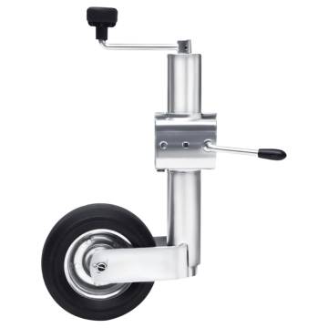 Jockey Wheel 60 mm with 2 Support Tubes and 3 Split Clamps