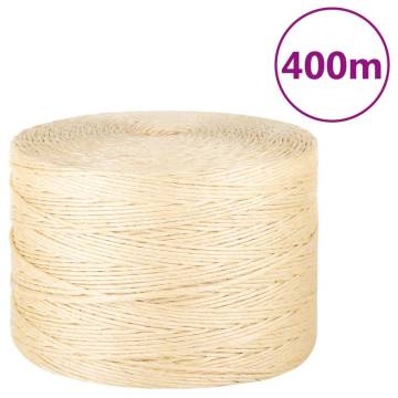 Rope 100% Sisal 3 mm 400 m