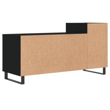 TV Cabinet Black 100x35x55 cm Engineered Wood