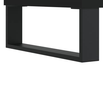 TV Cabinet Black 100x35x55 cm Engineered Wood