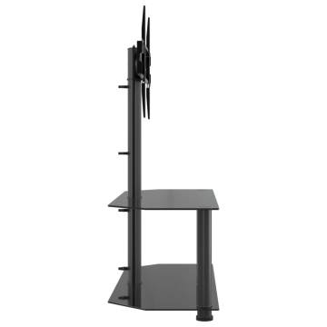 Corner TV Stand 2-Tiers for 32-70 Inch Black