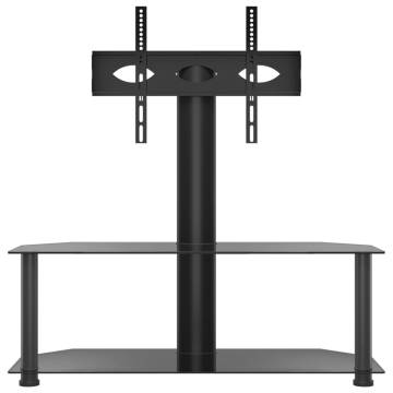 Corner TV Stand 2-Tiers for 32-70 Inch Black