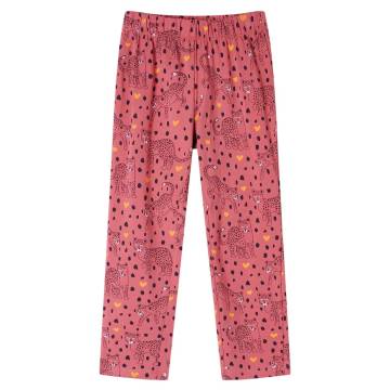 Kids' Pyjamas with Long Sleeves Old Pink 116