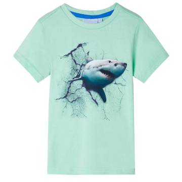 Kids' T-shirt Light Green 140