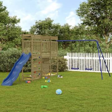 Outdoor Playset Impregnated Wood Pine