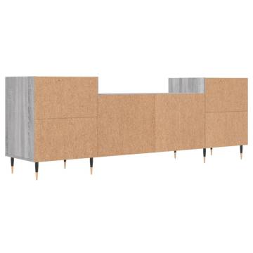 TV Cabinet Grey Sonoma 160x35x55 cm Engineered Wood