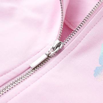 Kids' Hooded Sweatshirt Light Pink 140