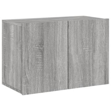 TV Cabinet Wall-mounted Grey Sonoma 60x30x41 cm