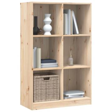 Bookcase 70x33x110 cm Solid Wood Pine