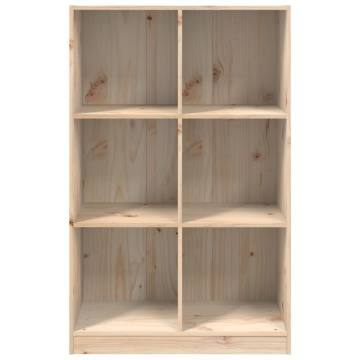 Bookcase 70x33x110 cm Solid Wood Pine