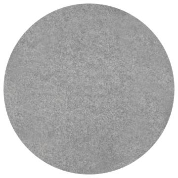 Artificial Grass with Studs Dia.95 cm Grey Round