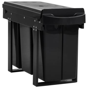 Kitchen Cupboard Pull-out Dustbin Soft-Close 36 L