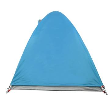 Camping Tent 2-Person Blue Waterproof