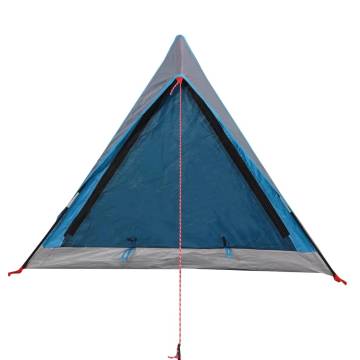 Camping Tent 2-Person Blue Waterproof