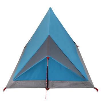 Camping Tent 2-Person Blue Waterproof