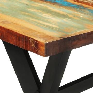 Dining Table 140x70x75 cm Solid Wood Reclaimed