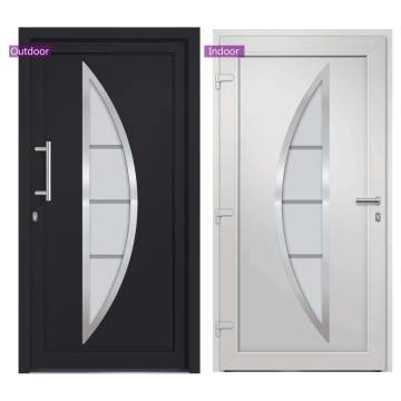 Front Door Anthracite 98x200 cm