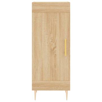 Sideboard Sonoma Oak 34.5x34x90 cm Engineered Wood