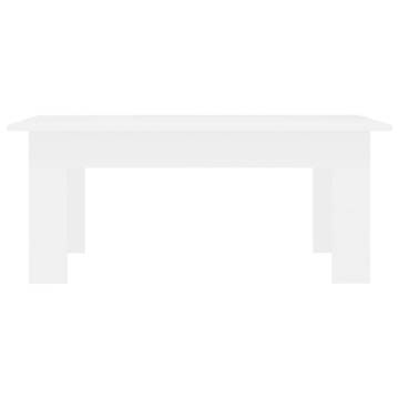 Coffee Table White 100x60x42 cm Engineered Wood