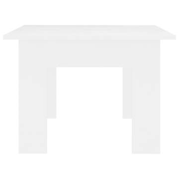 Coffee Table White 100x60x42 cm Engineered Wood