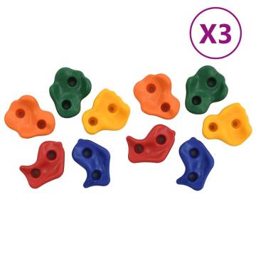 Climbing Stones 30 pcs PE Multicolour