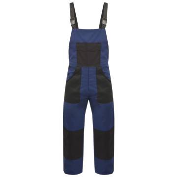 Men's Bib Overalls Size M Blue