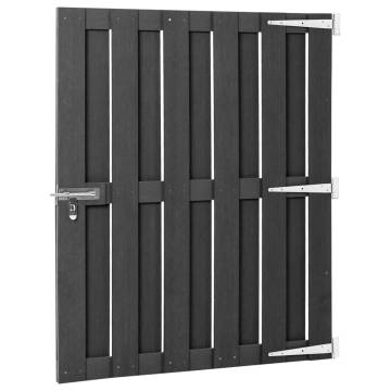 Garden Gate WPC 100x112 cm Grey