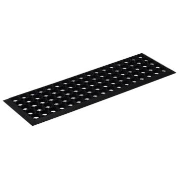 Stair Treads 10 pcs 25x75 cm Rubber