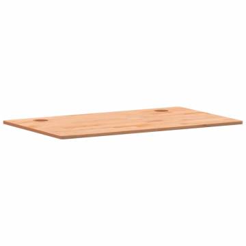 Desk Top 100x60x1.5 cm Solid Wood Beech