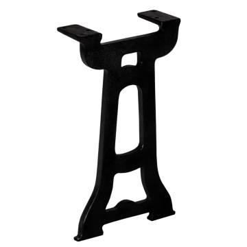 Bench Legs 2 pcs Y-Frame Cast Iron