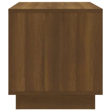 TV Cabinet Brown Oak 70x41x44 cm Engineered Wood