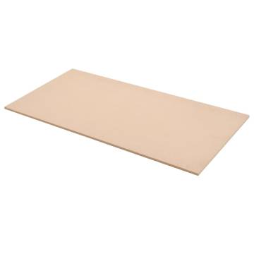 4 pcs MDF Sheets Rectangular 120x60 cm 12 mm