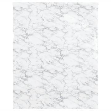 Furniture Sticker Self-Adhesive Marble White 90x500 cm PVC