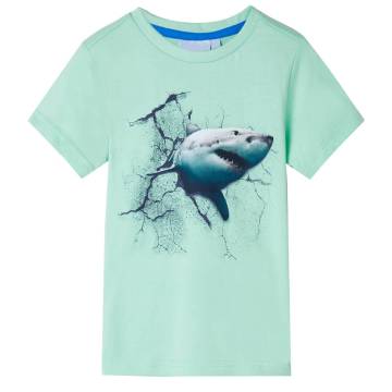 Kids' T-shirt Light Green 116