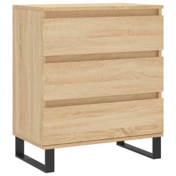 Sideboard Sonoma Oak 60x35x70 cm Engineered Wood