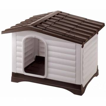 Ferplast Doghouse Villa 90 Grey 88x72x65 cm 87255099