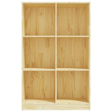 Book Cabinet 70x33x110 cm Solid Pinewood