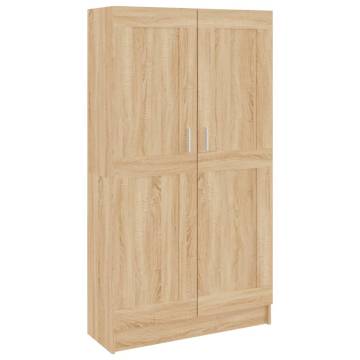 Book Cabinet Sonoma Oak 82.5x30.5x150 cm Engineered Wood