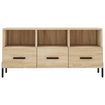 TV Cabinet Sonoma Oak 102x36x50 cm Engineered Wood