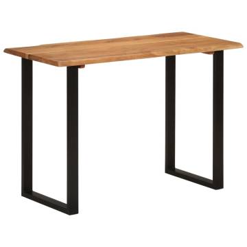 Dining Table 110x50x76 cm Solid Wood Acacia