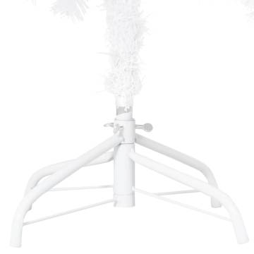 Artificial Pre-lit Christmas Tree with Ball Set White 180 cm PVC