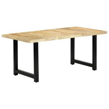 Dining Table 180x90x76 cm Solid Mango Wood