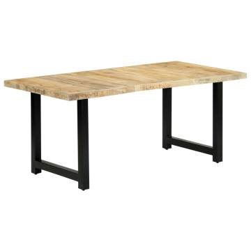 Dining Table 180x90x76 cm Solid Mango Wood