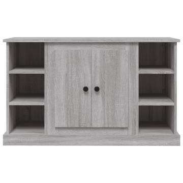 Sideboard Grey Sonoma 100x35.5x60 cm Engineered Wood