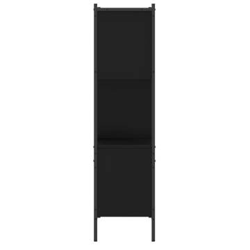 Bookcase Black 72x28x109 cm Engineered Wood